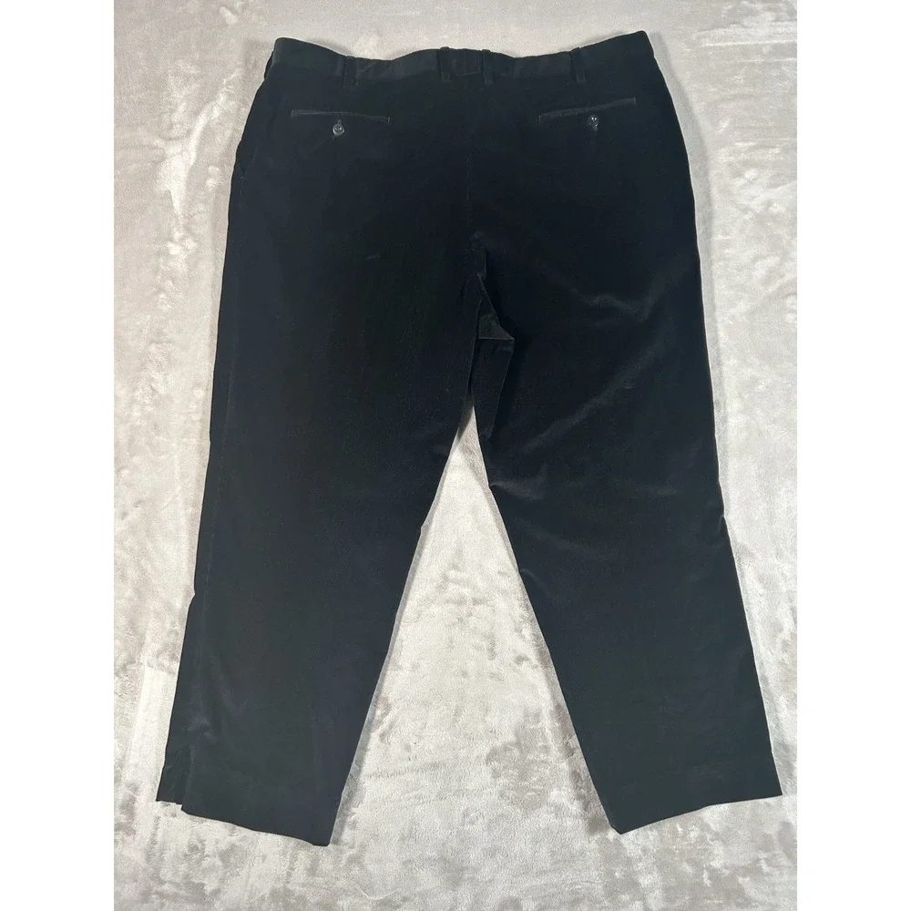 Brioni Cannes Corduroy Pants Mens Black 44R 40x28 Made In Italy Designer Preppy